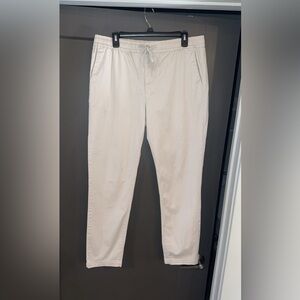 Express Men's Light Cream Chinos 34x32